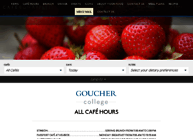 Goucher.cafebonappetit.com