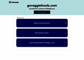 Goveggiefoods.com