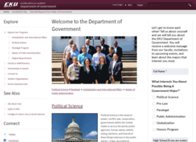 Government.eku.edu