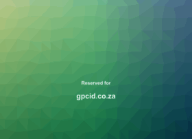 gpcid.co.za