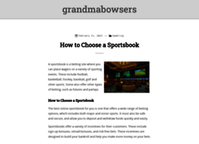grandmabowsers.com
