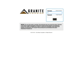 Granitescreening.instascreen.net
