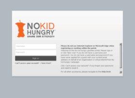 Grants.nokidhungry.org