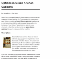 green-kitchen-cabinets.net