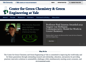 Greenchemistry.yale.edu