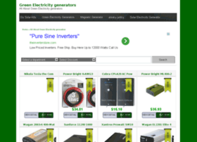 greenelectricitygenerator.com