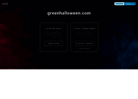 Greenhalloween.com