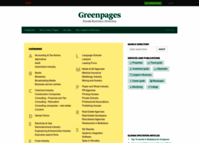 Greenpages.spectator.sme.sk
