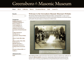 Greensboromasonicmuseum.org
