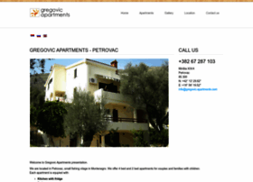 Gregovic-apartments.com