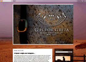 Gretathehorse.blogspot.com
