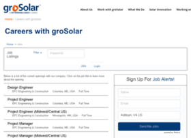 Grosolar.applicantpro.com