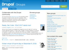 groups.drupal.org