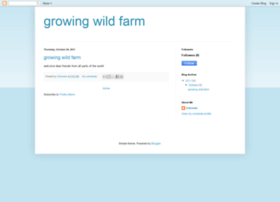 Growingwildfarm.blogspot.com