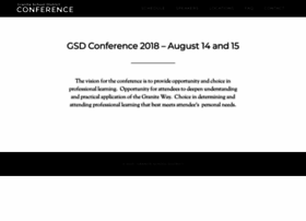 Gsdconference.org