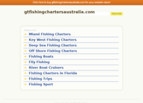 gtfishingchartersaustralia.com