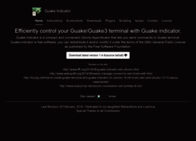 Guake-indicator.ozzyboshi.com