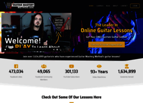 Guitarmasterymethod.com