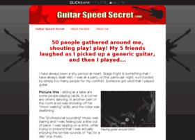 Guitarspeedsecret.com