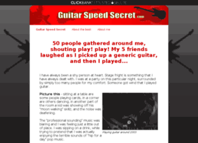 guitarspeedsecret.com