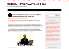 Gurumurthykalyanaramblog.wordpress.com