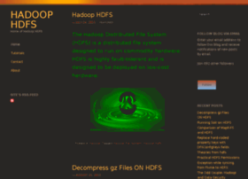 Hadoophdfs.com