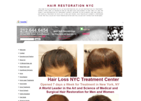 Hairrestorationnyc.org