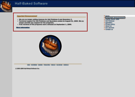 Halfbakedsoftware.com