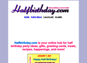 halfbirthday.com