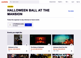 Halloweenballmansion-website.eventbrite.co.uk