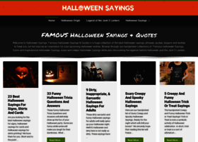 Halloweensayings.net