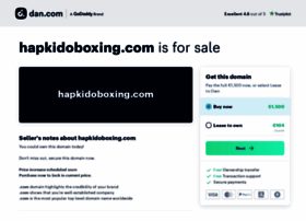 hapkidoboxing.com