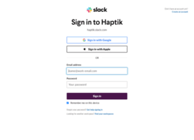Haptik.slack.com