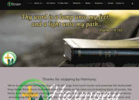 Harmonybaptistpcf.com