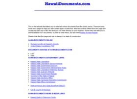 hawaiidocuments.com