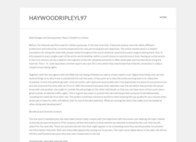 Haywoodripleyl97.yolasite.com