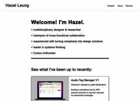 Hazelleung.com