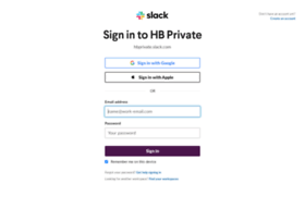 Hbprivate.slack.com