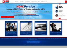 hdfcpension.com