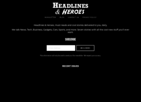 Headlinesandheroes.com