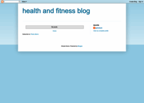 Healthand-fitness-blog.blogspot.pt