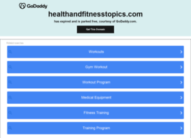 Healthandfitnesstopics.com