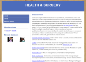 Healthandsurgery.webs.com