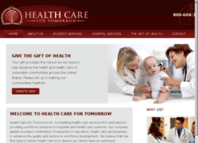 Healthcarefortomorrow.org