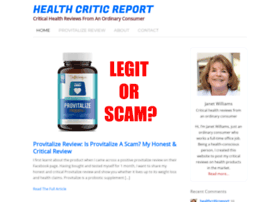 Healthcriticreport.com