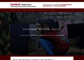 Healthpolicy.fsi.stanford.edu