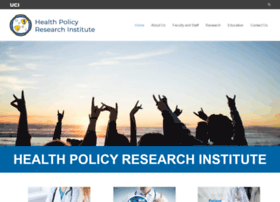 Healthpolicy.uci.edu