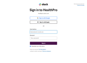Healthpro.slack.com