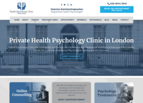 Healthpsychologyclinic.co.uk