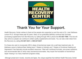 healthrecovery.com